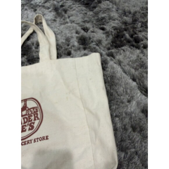 Trader Joe's Canvas Reusable Tote Bag - Picture 3 of 9